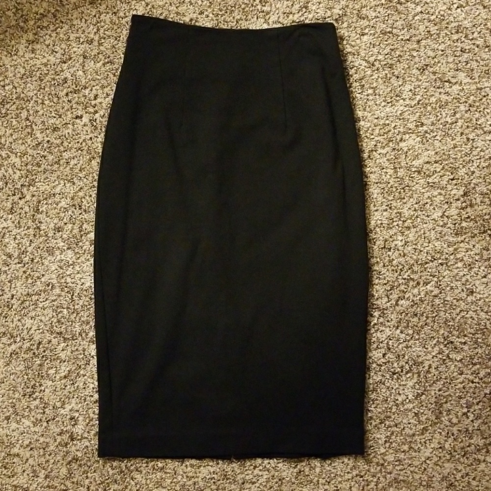 Halogen Black Pencil Skirt, Size 0